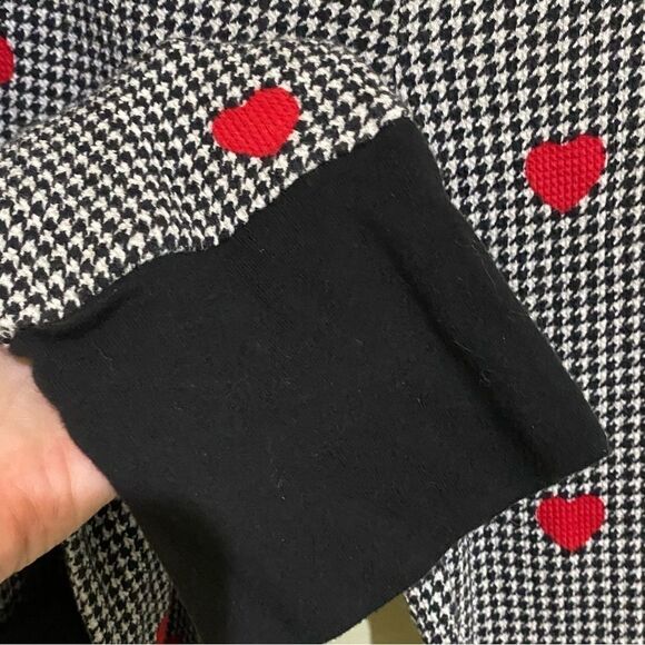 Victoria’s Secret Houndstooth Heart Super Soft Thermal Knit Loungewear SZ Large - Picture 6 of 11